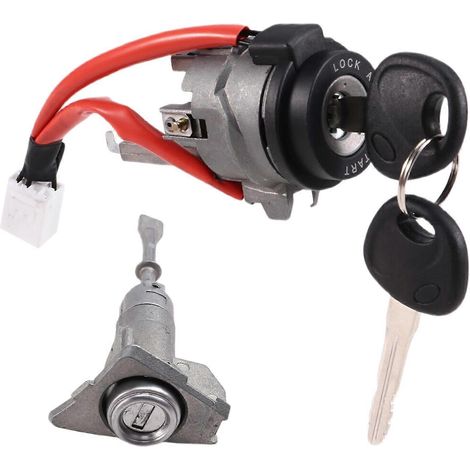 Cilindro de cerradura de encendido y cilindro de cerradura de puerta 81970-3XA00 para modelos 1.8L y 2.0L de 2011 a 2015. (1/5)
