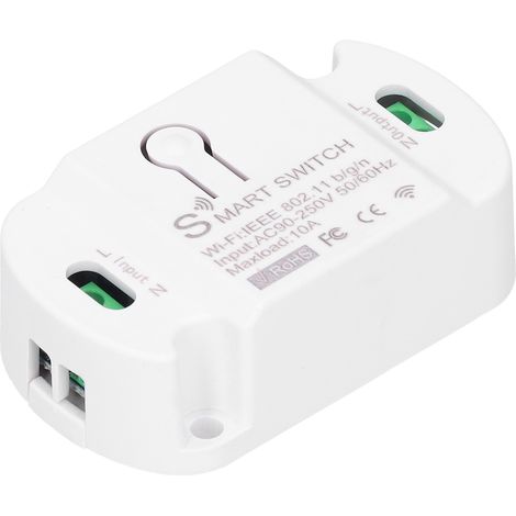 KR2201WB-4 Module Domotique Connecté Sans Fil Interrupteur Lumineux Commande à Distance 90-250V (1/5)