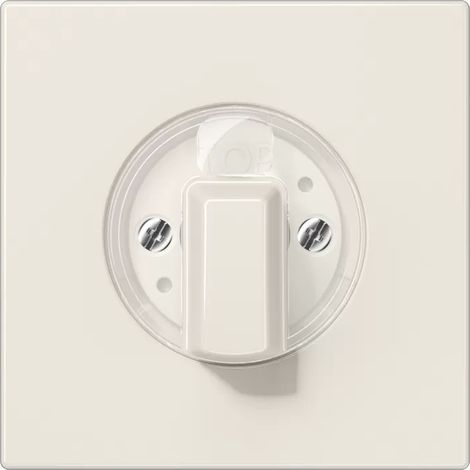 Jung Abdeckung für Drehschalter 1fach, Duroplast, Serie LS, weiß LS 1941