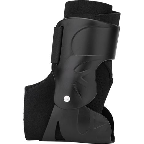 Sangle de protection de cheville, bonne protection, utilisation gauche droite, conception réglable, attelle légère noire pour les sports de plein air (1/5)