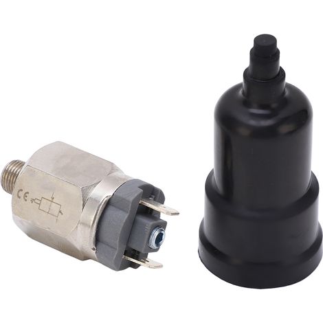 Pressostat à membrane en acier inoxydable et caoutchouc, réglable, normalement ouvert, 2/5 po (1/5)