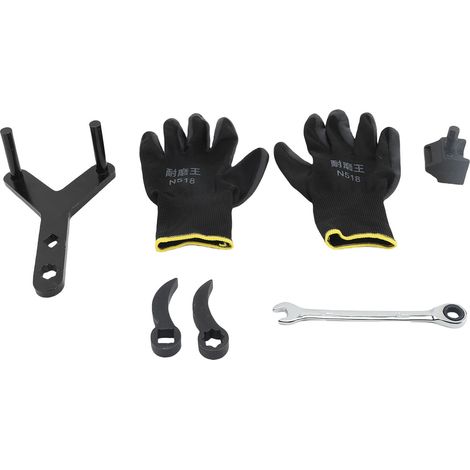 Kit outils bras contrôle avec levier inférieur – Séparateur suspension jambe adaptateur clé levier gants, suspension (1/4)