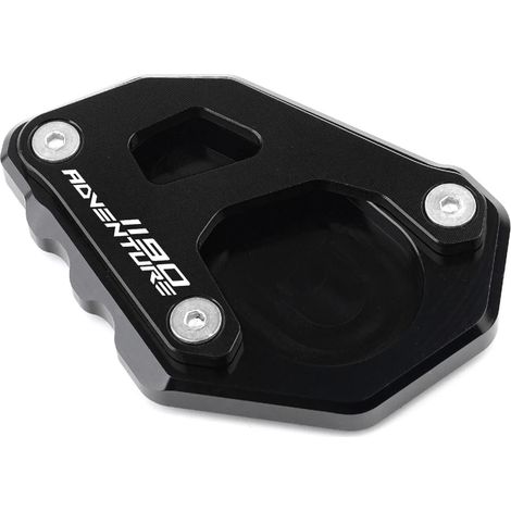 (1190 noir) Compatible avec les modèles 1290, 1190, 1090, 1050 Adventure et 1290 Super Adventure R : béquille latérale, extension et plaque de support. MaxPower (1/4)