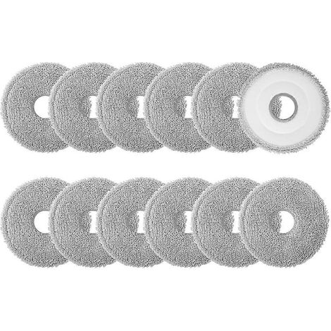 Pour Dreame L10/L10s Ultra/L20 Ultra complet/L40/L50/X30/X40/X50 Robot aspirateurs microfibre patins de lavage (1/5)