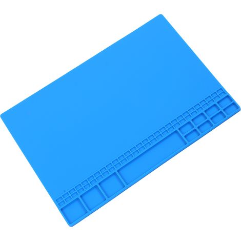 Hitzebeständige Silikon-Reparaturmatte für Elektronik, Lötisolationsmatte, Dunkelblau (1/5)