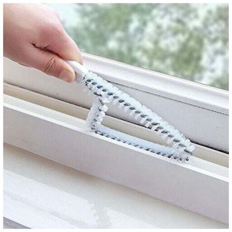 xuanran Track Brosse de Nettoyage Multi-Usage pour fenêtre ou Porte coulissante (1/4)