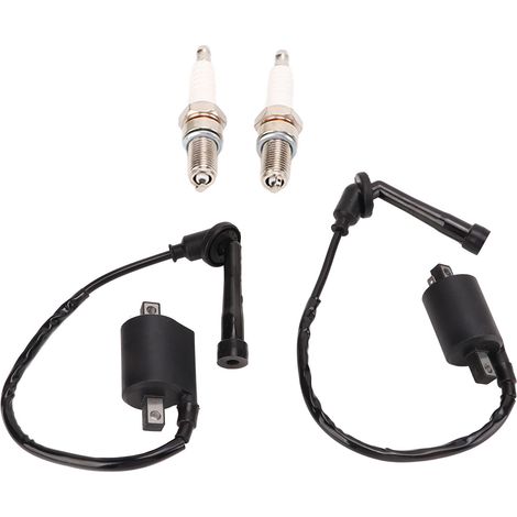 Bobine d'allumage et bougie d'allumage pour moto 4VR 82320 00 00, remplacement pour V Star 650 XVS650AT Silverado 2003‑2010 (1/5)