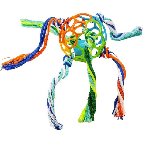 Hunde-Kauball mit Geräuschen, bissfester Spielzeugball für Haustiere
