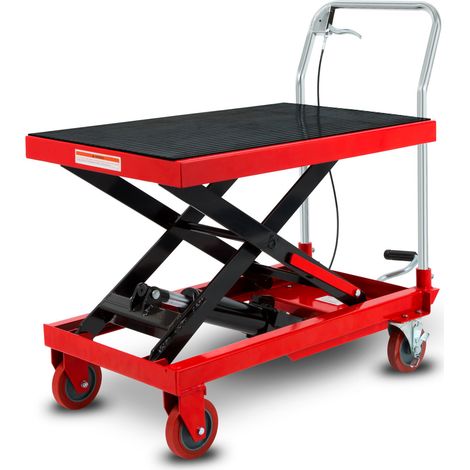 Mesa elevadora hidráulica capacidad 500kg mesa taller plataforma EBERTH