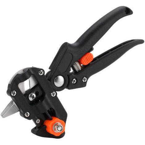 Garten-Finishing-Scheren-Set – Ratschenschere – Schneidwerkzeug mit V + U + Ω-Klinge – Finishing-Band für Obstbäume, Pflanzenzweige