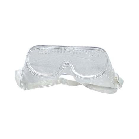 OCCHIALE SICUREZZA A MASCHERA BASIC - PC/PVC LENTE TRASPARENTE- 10 pezzi