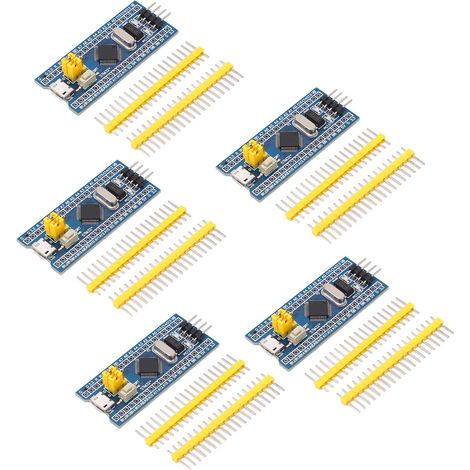 5PCS STM32F103C8T6 Minimum System Development Board Mirco USB 40 Pin Core Learning Module