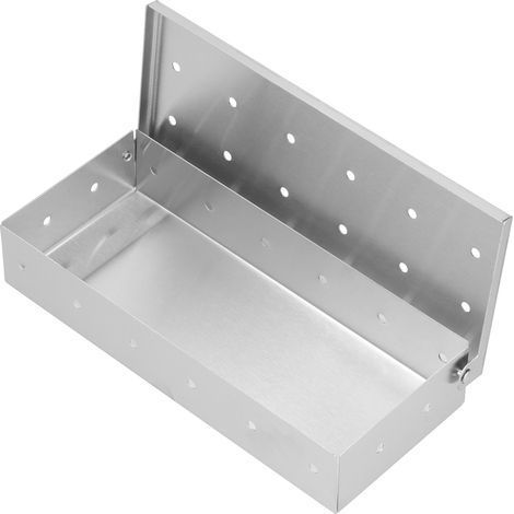 Boîte à fumoir pour barbecue en acier inoxydable, boîte à gril à copeaux de bois, boîte à bacon pour une utilisation intérieure et extérieure (1/5)