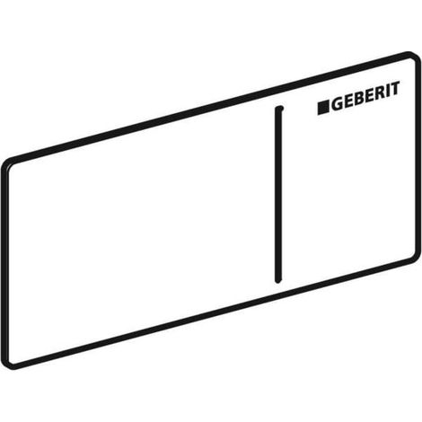 Geberit 242957SI1 Typ 70 Fernbetätigung (1/2)