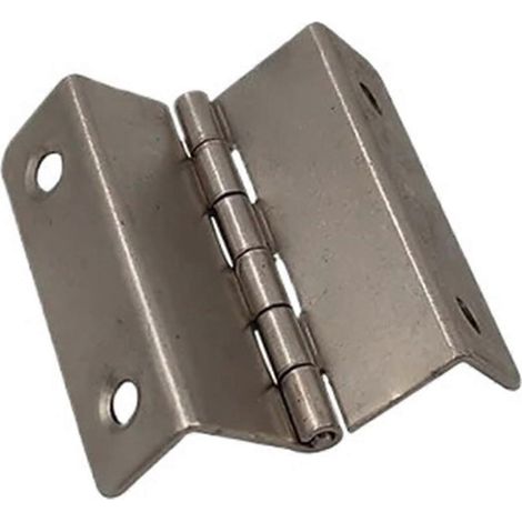 Charnières en acier pour portes pliantes (lot de 2), style vintage, rotation à 360°, réduction du bruit, durables (1/5)