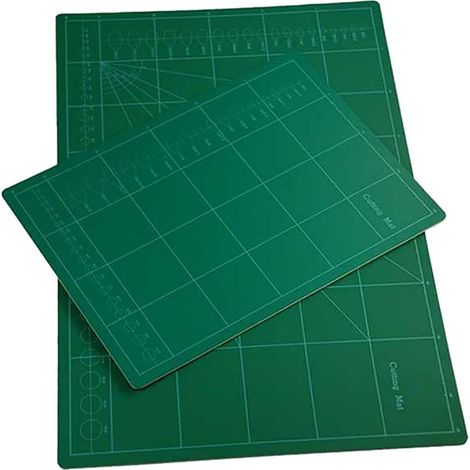 Multirex – Tapis de découpe autocicatrisant 300 x 220 mm – Coupe nette sans éclat – Gabarits circulaires de 1.5 mm à 16 mm
