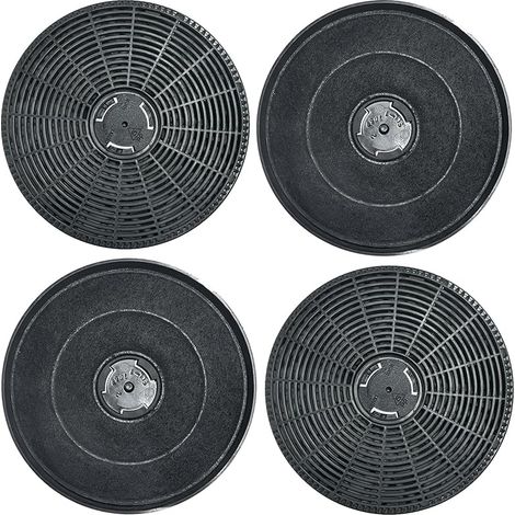 filtres à charbon actif CF03 compatibles avec les hottes aspirantes COMFEE : CHW 7.6M77A3, CHW 7.9M77A3, ANGJ64B-60, BIHT01SS-52, 60GLAV33A++, 90TSHM77A++, 60TSHM77A+++ (1/5)