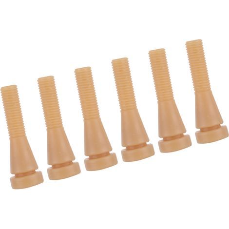 100 Ersatz-Gummifinger für Geflügelrupfmaschinen, Rupffinger für Enten, Hühner und Gänse, gelblich-rosa, 100er-Packung