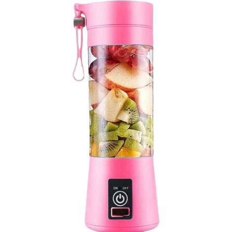 Extracteur de jus électrique rechargeable pour la maison, petit format, avec gobelet à jus. (1/5)