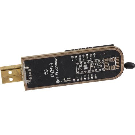 SOP8-Testklemme + CH341A Goldversion + 1,8-V-Adapter + SOP8-zu-DIP8-Gravierwerkzeug (1/5)