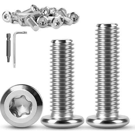 M5 x 20mm 304 Stainless Steel Torx Pan Head Screws (1/5)