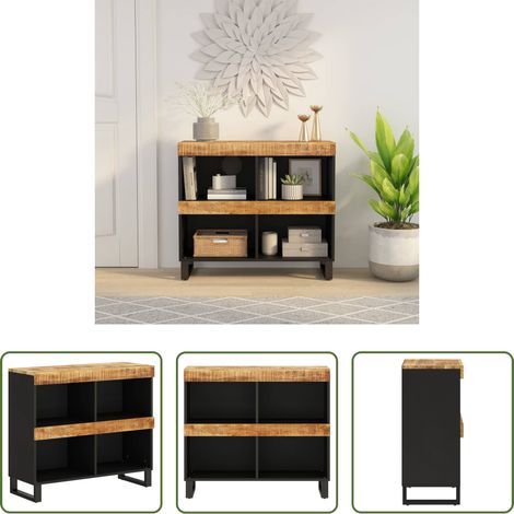vidaXL Nachttisch - Beistellschrank 85x33x75 cm Massivholz Mango (1/5)