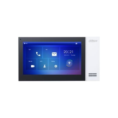 Dahua - Posto interno IP con display LCD da 7'' touch screen e slot micro SD - VTH2421FW-P