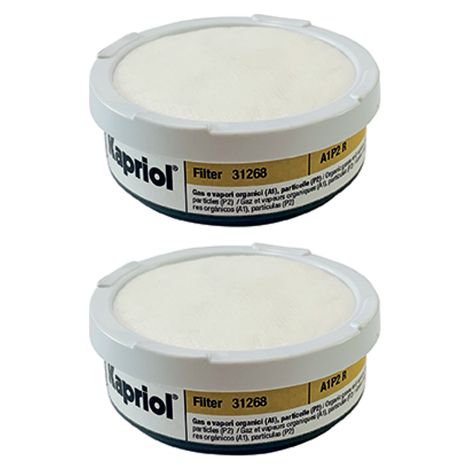 Filtri coppia  a1p2 r x maschera twin fly - kapriol