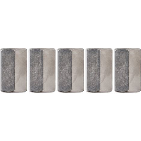 5 Pièces Écrous d'Accouplement Hexagonaux M16x2 24 L40mm Acier Inoxydable 304 pour Fixations Industrielles (1/5)