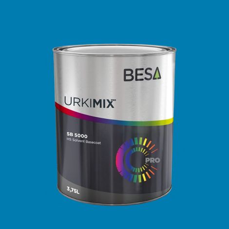 Pot de peinture Polyuréthane / bi composant Bleu Ciel RAL 5015 Brillant - 1 kg