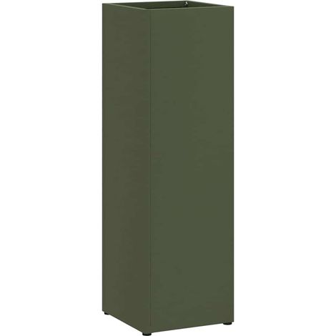 Porte-parapluie avec stockage Olive 15,5 x 15,5 x 49 cm Métal (1/5)