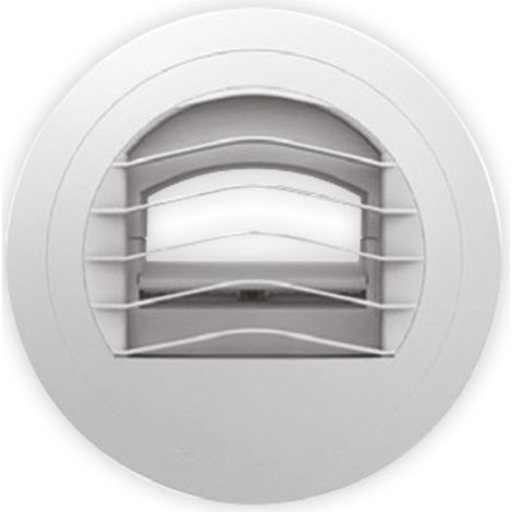 Bouche autoréglable tempo 30/90 m3/h br Commande cordelette manchette à joint D125mm S&P (UNELVENT) 850860 (1/2)
