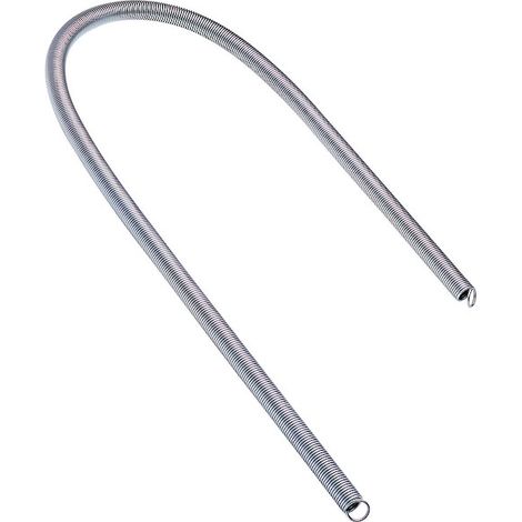 Riquier – Ressort à cintrer 15mm pour tube multicouche et PER – Acier pré-zingué – Longueur 1100mm – SKU 251048