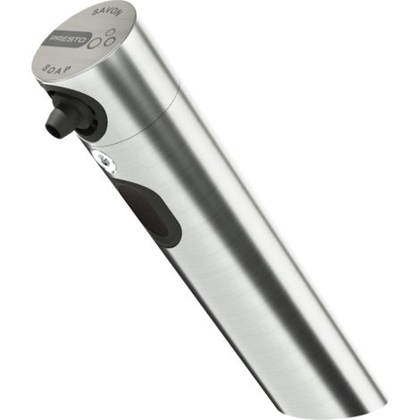 Dispensador de jabón por infrarrojos 1 L PRESTO Linea inox cepillado (1/4)