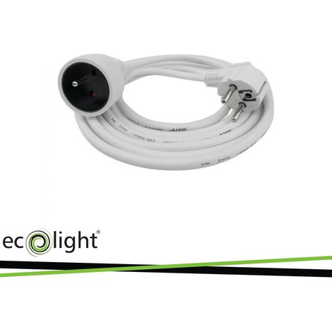 PROLUNGA 3M 3X1,5MM 16A SCHUKO BIANCO