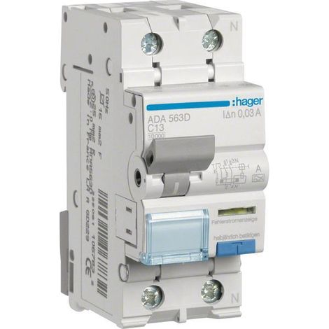 Hager Interruttore differenziale tipo A 10 kA sicurezza certificata