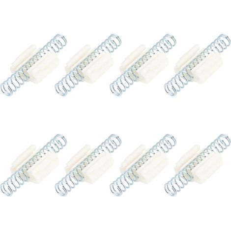 Lot de 8 ressorts de réparation pour porte de placard pliable 60 x 22 mm (1/5)