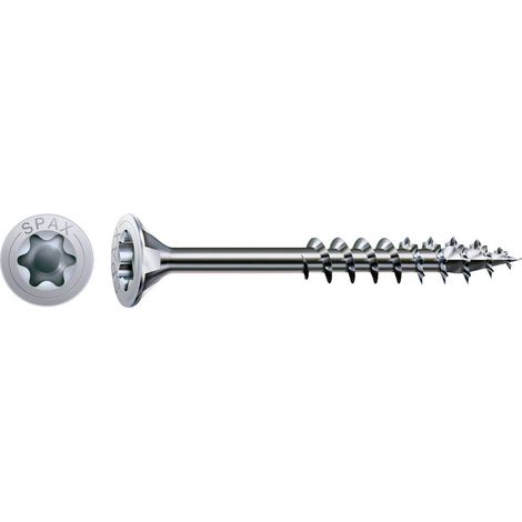 SPAX 0191010800805 Vite da legno 8 mm 80 mm T-STAR plus Acciaio WIROX 50 pz. (1/5)