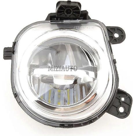 Feu antibrouillard avant droit pour BMW X4 F26, X5 F15, X5 M F85, X6 F16, X6 M F86 (2012-2016) avec feux de jour à LED. (1/5)