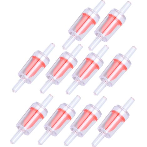 10 Pièces Clapet Anti-Retour 4mm PP pour Pompe à Air Aquarium, Valve Unidirectionnelle pour Bassin (1/5)
