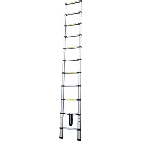 SCALA TELESCOPICA 10 gr. ap. cm 320 / ch. cm 80