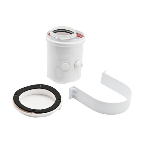 Partenza verticale coassiale mf 60 100  Diam. 60/100STABI