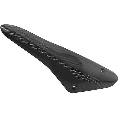 Cache-pot d'échappement décoratif en fibre de carbone véritable pour motos DUKE 790, DUKE 890 et 890R (2020-2022) - Protection d'échappement (1/5)