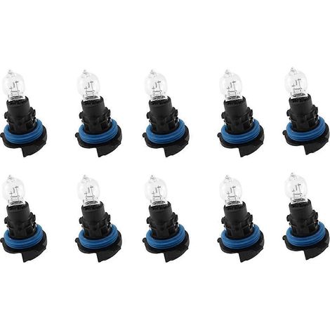 Lot de 10 ampoules de feux de jour avant avec culot pour 3008 5008 C5 12V 24W 6216F6 89072904 PH24W (1/5)
