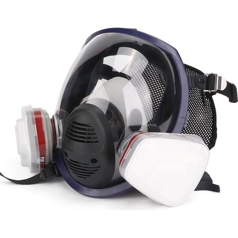 Masque de protection faciale ajusté avec filtre anti-poussière pour peinture et soudage (1/5)