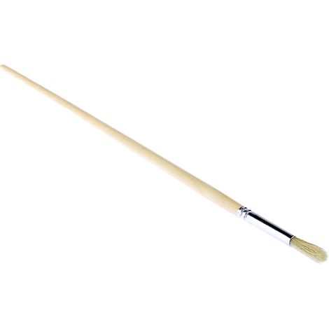 Pinceau RS PRO, taille: Fin, Forme Ronde,  Dia. 6.4mm,  en Fibre, n° 6 ( Prix pour Paquet de 5 ) (1/3)