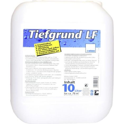 10 Liter wilckens Tiefgrund LF für innen und außen