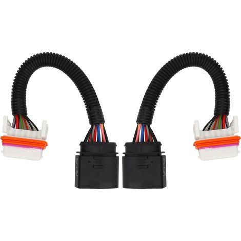 Phares de faisceau au xénon Résistant à l'usure 2 pcs Gauche et Droite Ajustement Performance Stable 95563123911 pour 2003 à 2006. (1/5)