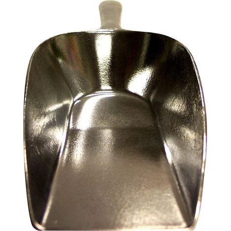 Pala de pesaje de aluminio cuadrado de 900 g.