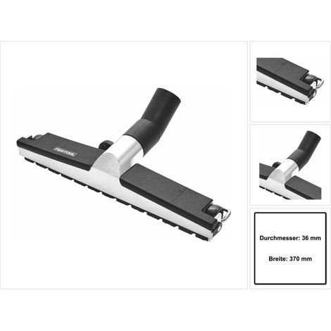 Suceur de sol D 36 BD 370 – Accessoire pour aspirateur – Aluminium 370mm – 2 brosses amovibles pour nettoyage efficace (1/5)